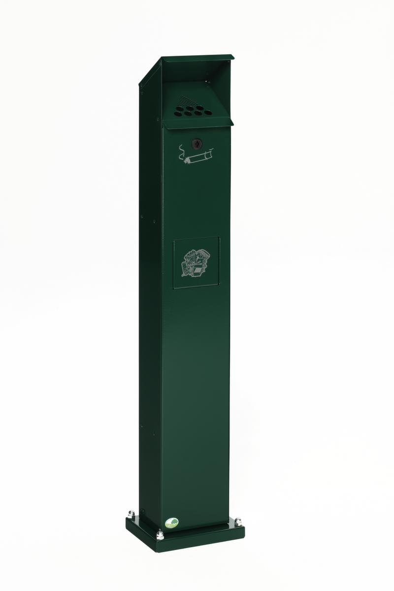 VAR Standascher mit Wetterschutzdach, moosgrün Standard 1 ZOOM