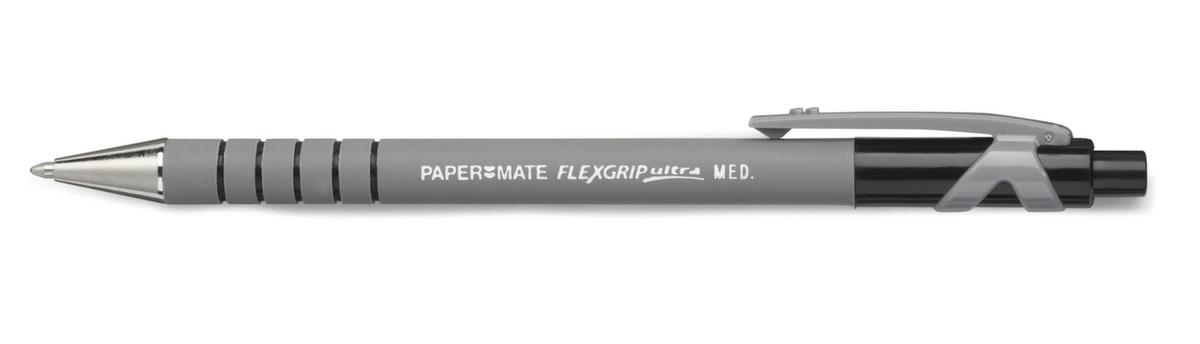 PAPERMATE Kugelschreiber Flexigrip Ultra, Schriftfarbe schwarz, Schaft grau Standard 1 ZOOM