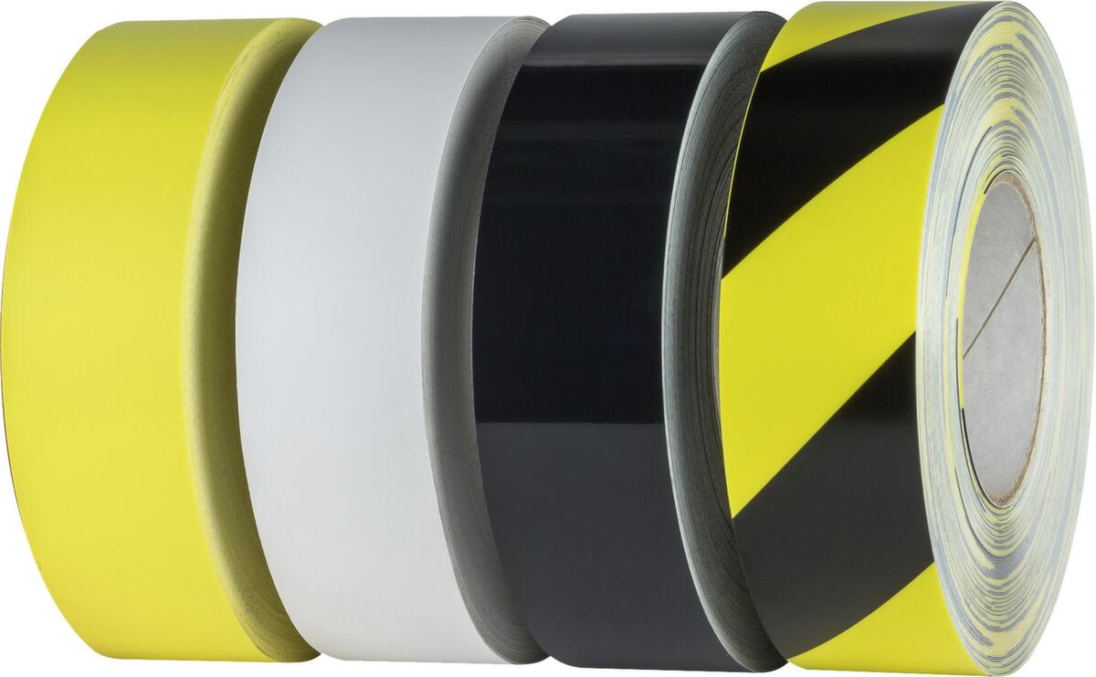 Bodenmarkierband Ultra Permanent, gelb/schwarz Standard 2 ZOOM