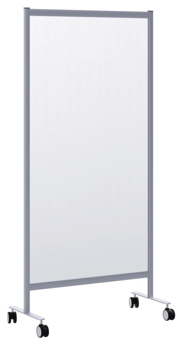 Paperflow Mobile Hygieneschutzwand, Höhe x Breite 1800 x 855 mm Standard 2 ZOOM
