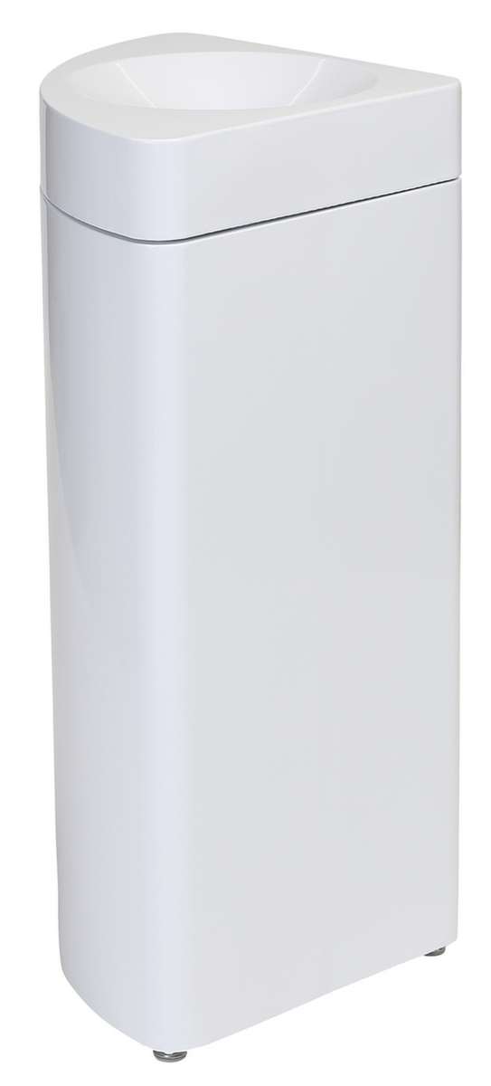 Selbstlöschender Wertstoffbehälter probbax®, 40 l, weiß, Kopfteil weiß Standard 1 ZOOM
