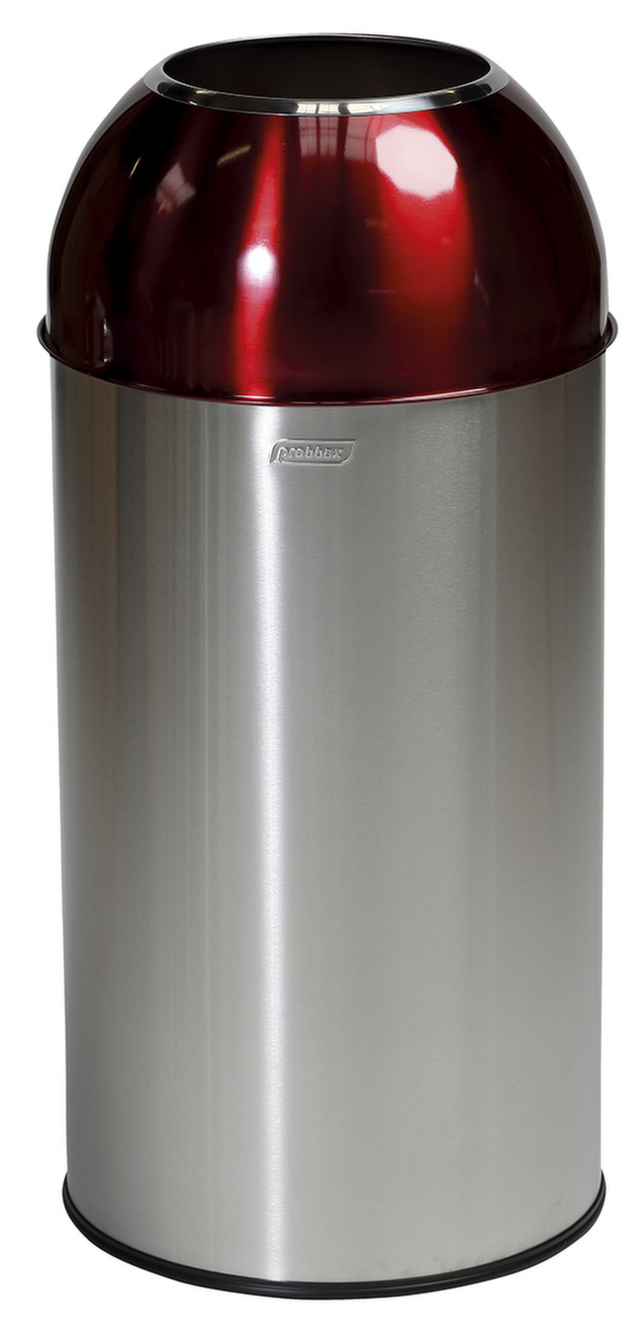 Edelstahl-Abfallbehälter probbax®, 40 l Standard 1 ZOOM