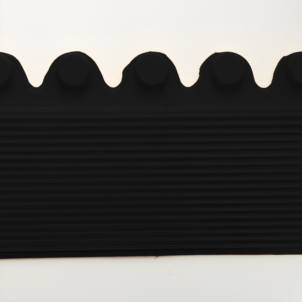 Kantenabschlussleiste Almelo für Anti-Ermüdungsmatte, schwarz Detail 1 ZOOM