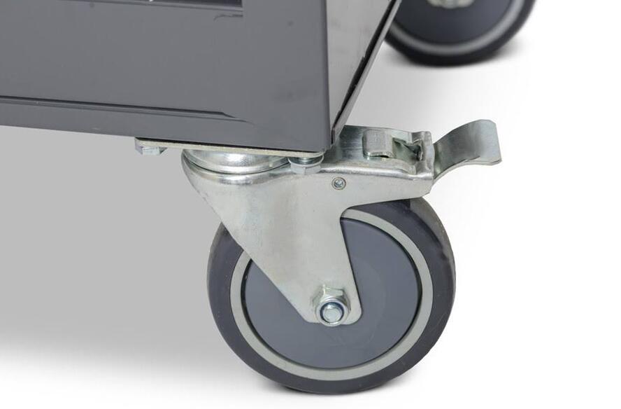 Werkzeugwagen, 5 Schublade(n), RAL7016 Anthrazitgrau/RAL7016 Anthrazitgrau Detail 3 ZOOM