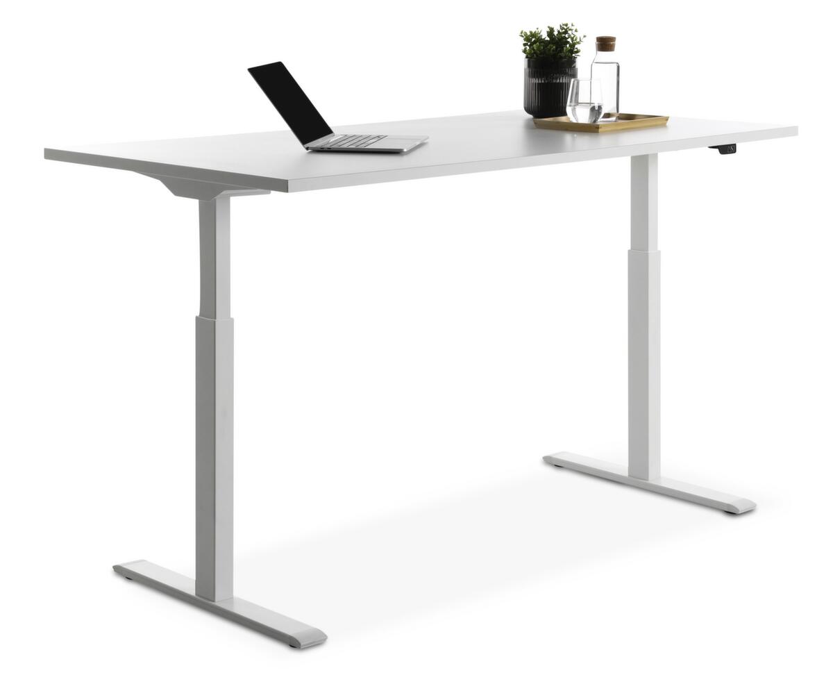 Topstar Elektrisch höhenverstellbarer Schreibtisch E-Table Smart mit T-Fußgestell Milieu 1 ZOOM