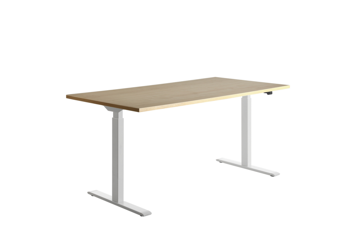 Topstar Elektrisch höhenverstellbarer Schreibtisch E-Table Smart mit T-Fußgestell Standard 2 ZOOM