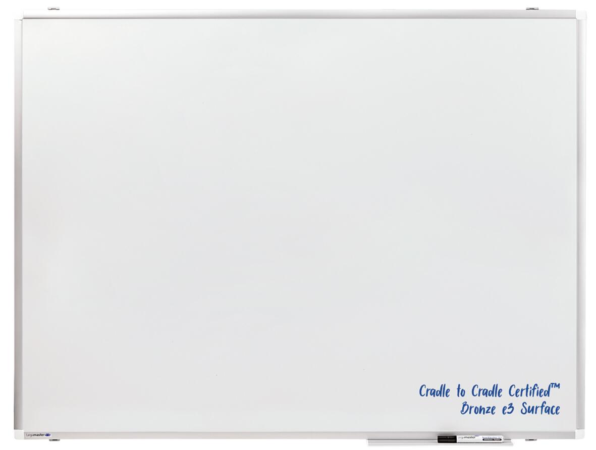 Legamaster Emailliertes Whiteboard PREMIUM PLUS in weiß, Höhe x Breite 1200 x 1200 mm Standard 3 ZOOM