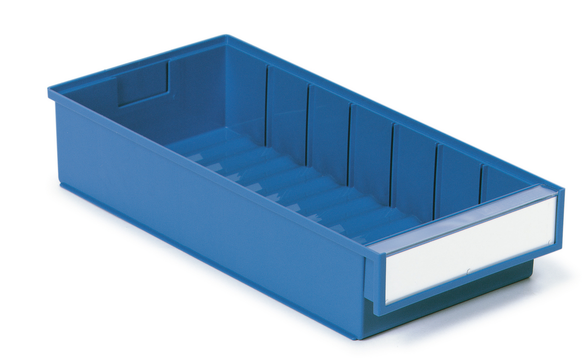 Treston Stabiler Regalkasten, blau, Tiefe 400 mm Standard 1 ZOOM