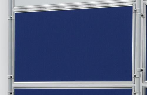 Franken Séparateur, hauteur x largeur 600 x 1200 mm, paroi bleu  L