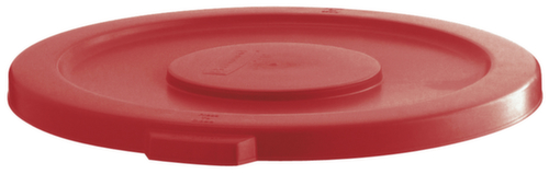 Rubbermaid Couverture pour conteneur de tri sélectif, rouge  L