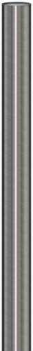 Poteau en acier inoxydable, hauteur 900 mm, à cheviller