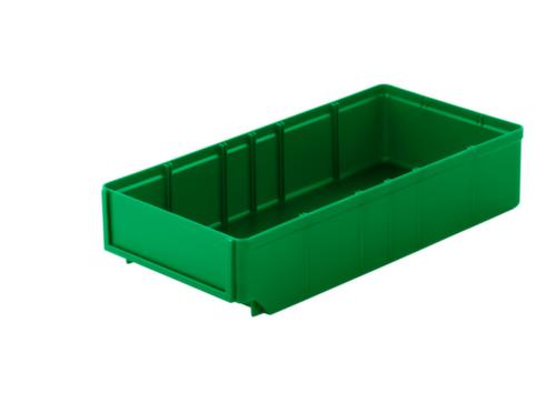 bac compartimentable, grande surface d’inscription, vert, profondeur 400 mm  L