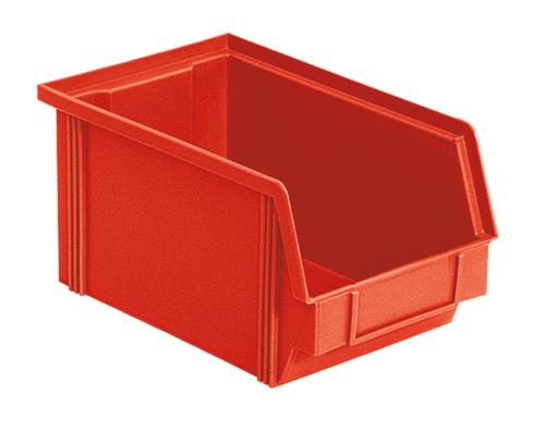 Bac à bec empilable Classic avec grande poignée encastrée, rouge, profondeur 230 mm  L