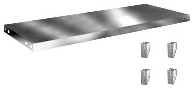 hofe Tablette pour rayonnage modulaire, largeur x profondeur 1000 x 400 mm  L
