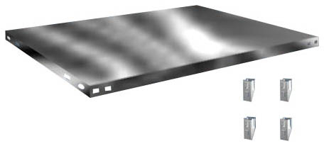hofe Tablette pour rayonnage modulaire, largeur x profondeur 1000 x 800 mm  L