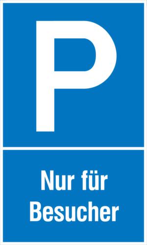 Panneau de parking, panneau d'information  L