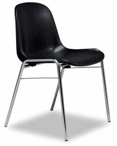 Nowy Styl Chaise coque en plastique, noir  L