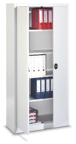 C+P Armoire universelle Eco gris clair avec 4 étagères, largeur 940 mm