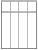 C+P Armoire vestiaire Evolo avec portes déco - 4 compartiments - dont 2 verrouillables ensemble, largeur de compartiment 300 mm  L