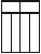 C+P Armoire vestiaire Evolo gris clair avec banc à l'avant + 4 compartiments dont 2 verrouillables ensemble  L