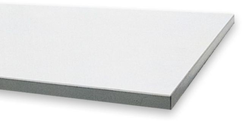 Table d'appoint pour table de montage avec cadre lumineux, largeur x profondeur 2000 x 750 mm, plaque gris clair  L