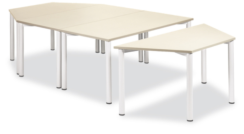Table polyvalente, Ø 1600 mm, panneau érable  L
