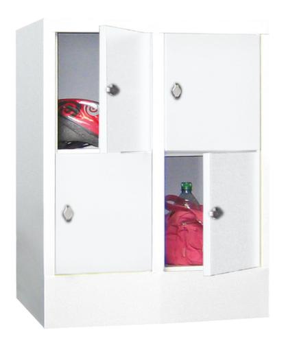 PAVOY armoire multicases Basis, 4 compartiments