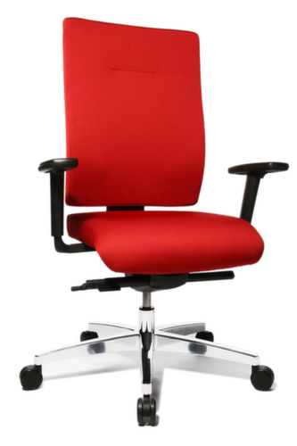 Topstar Siège de bureau pivotant Sitness 70 avec articulation Body-Balance-Tec®, rouge  L