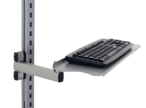 Rocholz Plateau de clavier et de souris System Flex pour table d'emballage, hauteur 120 mm  L