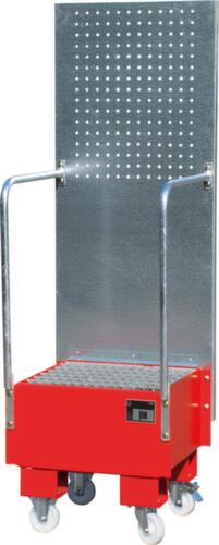 Bauer Bac de rétention mobile LPW 60-1 avec plaque perforée  L