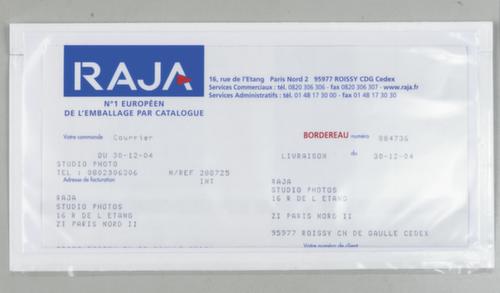 Raja Sac en papier d'accompagnement en mini-paquet blanc, DIN long  L
