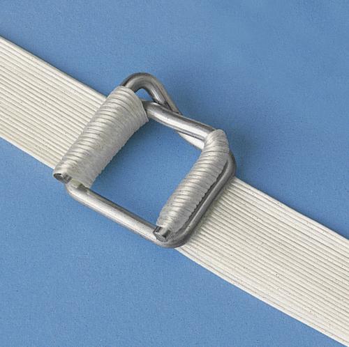 Clips de fermeture pour le cerclage textile, pour largeur de feuillard 19 mm  L