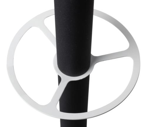 Paperflow Portemanteau easyCloth Modell <C> avec porte-parapluies, avec 10 crochets, anthracite/blanc  L