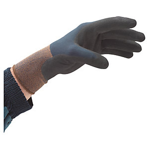Gants de protection Grip & Proof avec revêtement nitrile, maille de polyester, taille 9  L