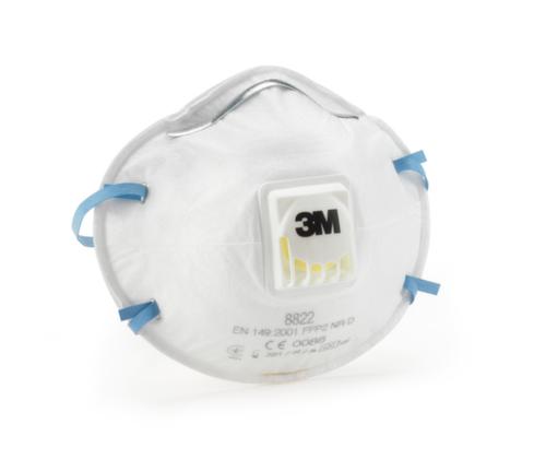 3M(TM) masque respiratoire avec valve, FFP2  L