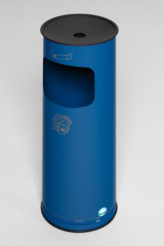 VAR Cendrier poubelle H61K, bleu gentiane  L