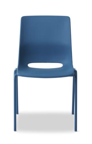 rbm Chaise coque en plastique Ana avec piètement coloré, teal blue  L