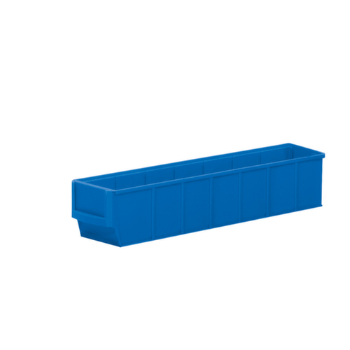 bac compartimentable Profi fond ondulé, bleu, profondeur 400 mm  L