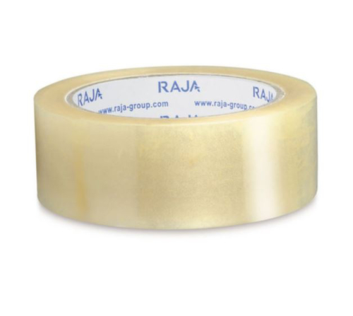 Raja Ruban d'emballage PP avec colle thermofusible, longueur x largeur 66 m x 25 mm