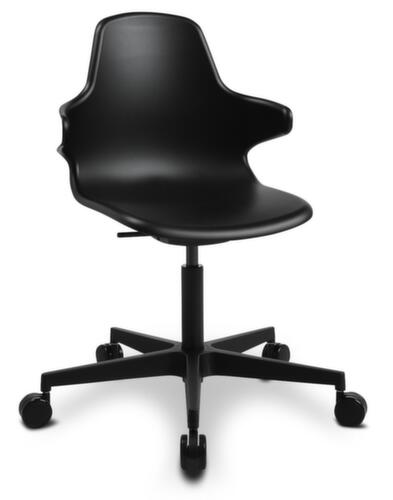 Topstar Chaise de bureau pivotant Sitness Life 20 avec coque d'assise plastique