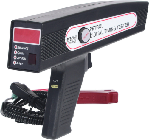 KS Tools Pistolet d'allumage numérique (stroboscope) avec affichage LED  L