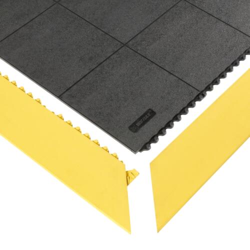 baguette de finition de bordure Herenveen pour tapis antifatigue, jaune  L