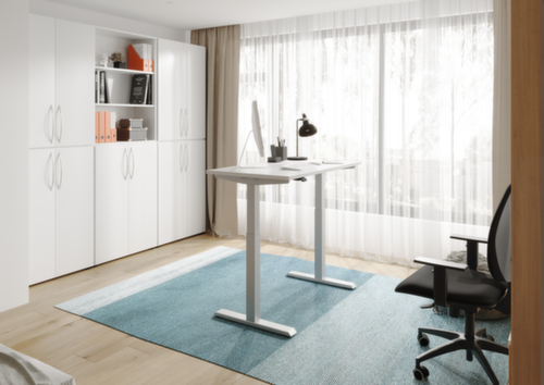 Bureau assis-debout à hauteur réglable électriquement Mini Office XMST612  L