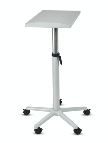 MAUL Table pour vidéoprojecteur MAULpro, hauteur 735 - 1200 mm, blanc