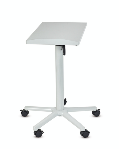 MAUL Table pour vidéoprojecteur MAULpro, hauteur 735 - 1200 mm, blanc  L