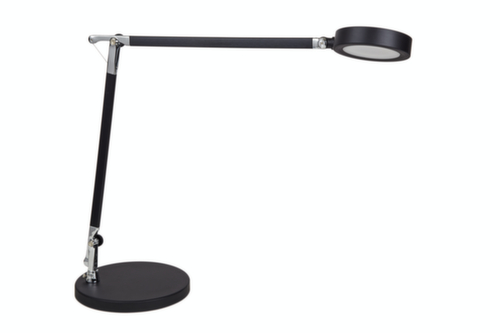 MAUL lampe de bureau à DEL avec variateur MAULgrace colour vario, lumière blanc lumière du jour à blanc chaud, argent  L