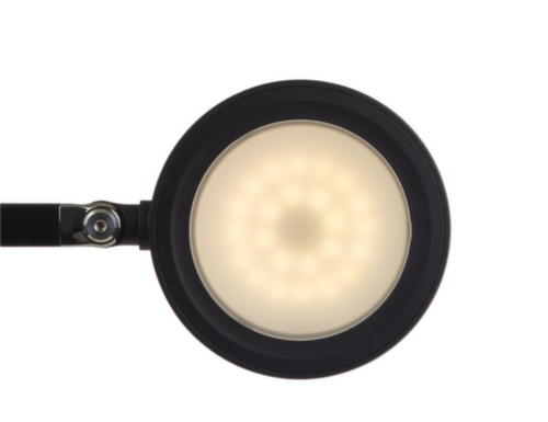 MAUL lampe de bureau à DEL avec variateur MAULgrace colour vario, lumière blanc lumière du jour à blanc chaud, argent  L