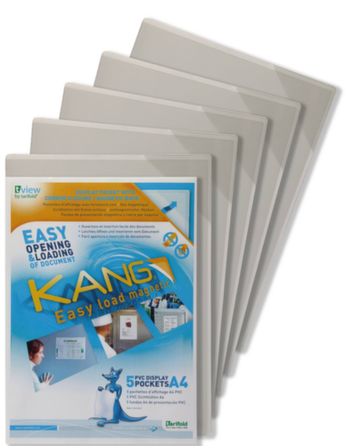 tarifold pochette d'affichage KANG tview Easy load, DIN A4, face arrière magnétique  L