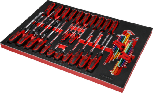 KS Tools Jeu de chariots d'atelier Performanceplus P10 avec 397 outils pour 7 tiroirs  L