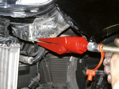 KS Tools Jeu d'outils hydrauliques pour redresser les voitures 10t  L
